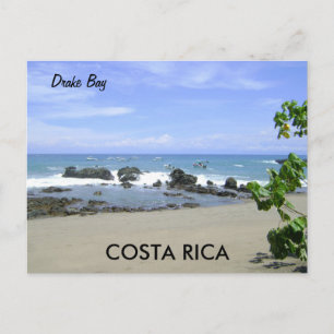 Drake Bay, Osa Halbinsel, Costa Rica Postcard Postkarte