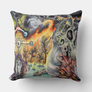 DRAKE: Liebe & Leidenschaft - Fantasy Artwork Kissen