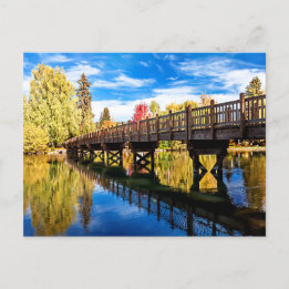 Drake Park Mirror Pond Bend Postcard Postkarte