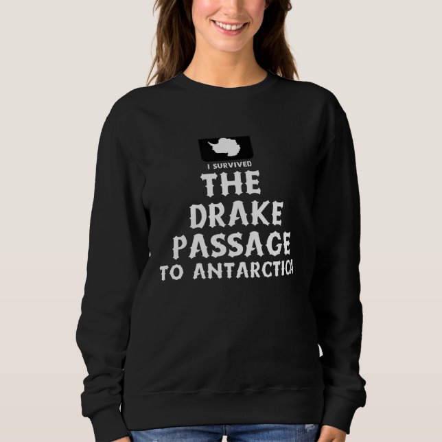 Drake Passage Antarctica Sweatshirt (Vorderseite)