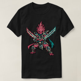Drakonfrucht Kosmischer Duellant — Vintage Weltrau T-Shirt