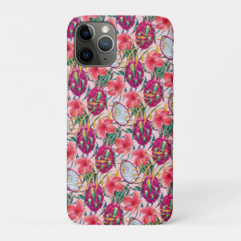 Drakonfrucht Tropisch Floral Modern Grüne Palme Case-Mate iPhone Hülle