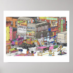 Drama an der Ecke Broad & Charles Poster 2