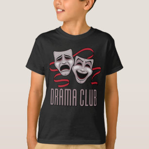 Drama Club Komödien- und Tragödienmasken T-Shirt