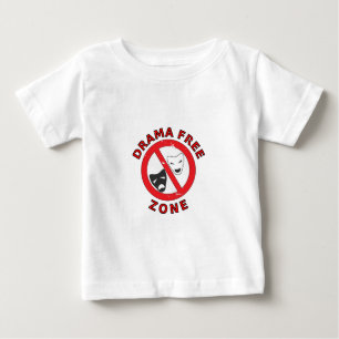 Drama freie Zone Baby T-shirt