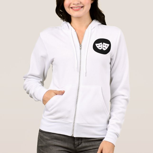 Drama-Ideologie Hoodie (Vorderseite)