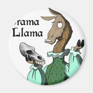 Drama-Lama Magnet