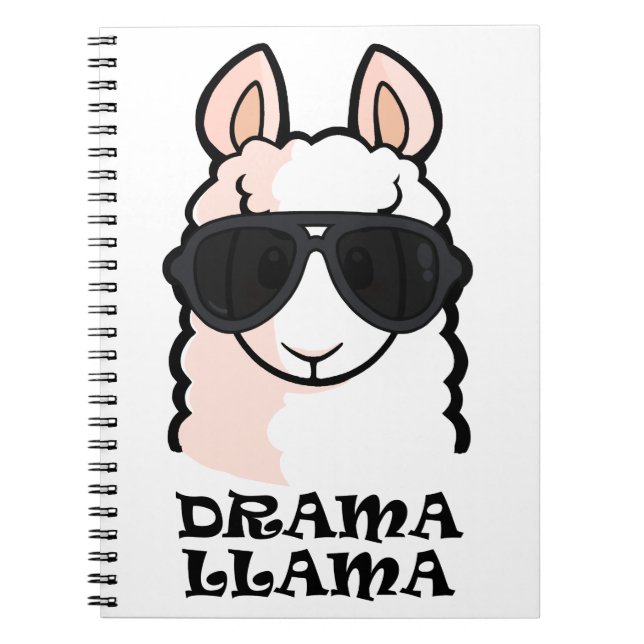Drama-Lama Notizblock (Vorderseite)
