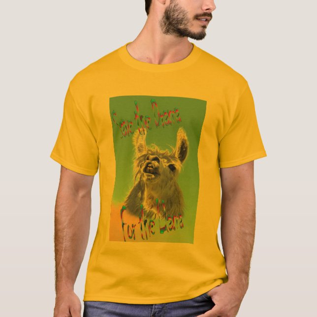 Drama-Lama-T - Shirt (Vorderseite)