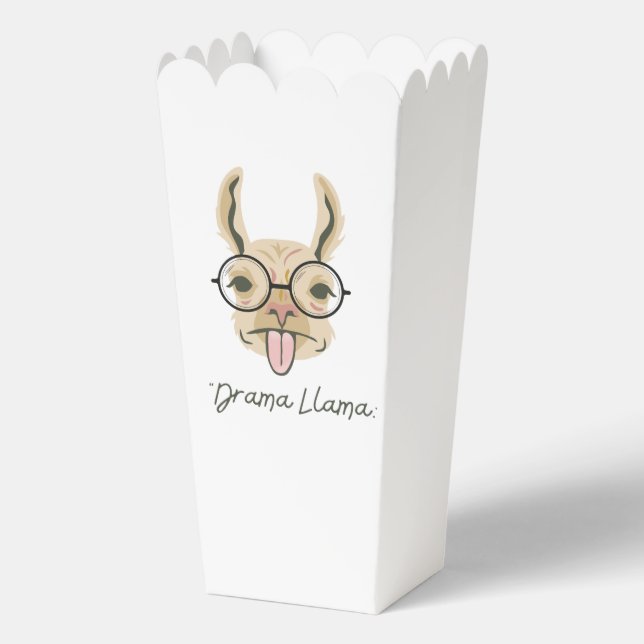 Drama-Lama-Zitat Geschenkschachtel (Vorderseite)