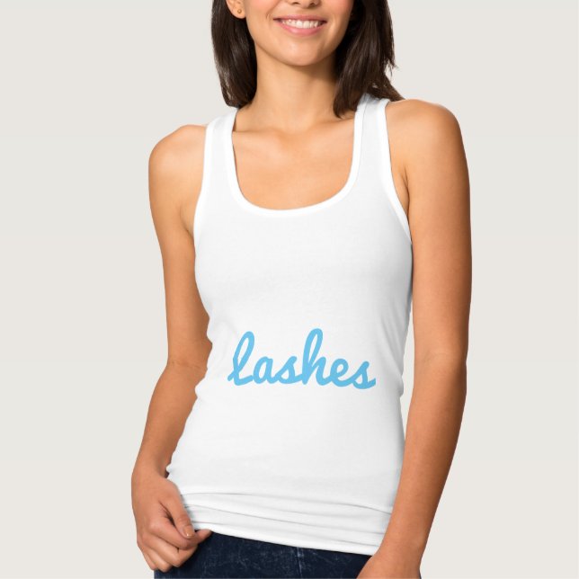 Drama Lashes Tank Top (Vorderseite)