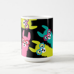 Drama Llama Colorful Camelid Kaffeetasse