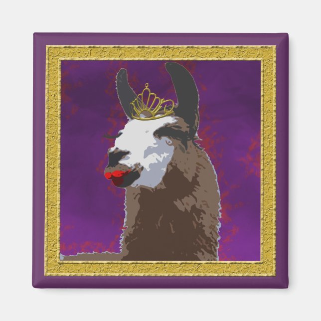 Drama Llama Magnet (Vorne)