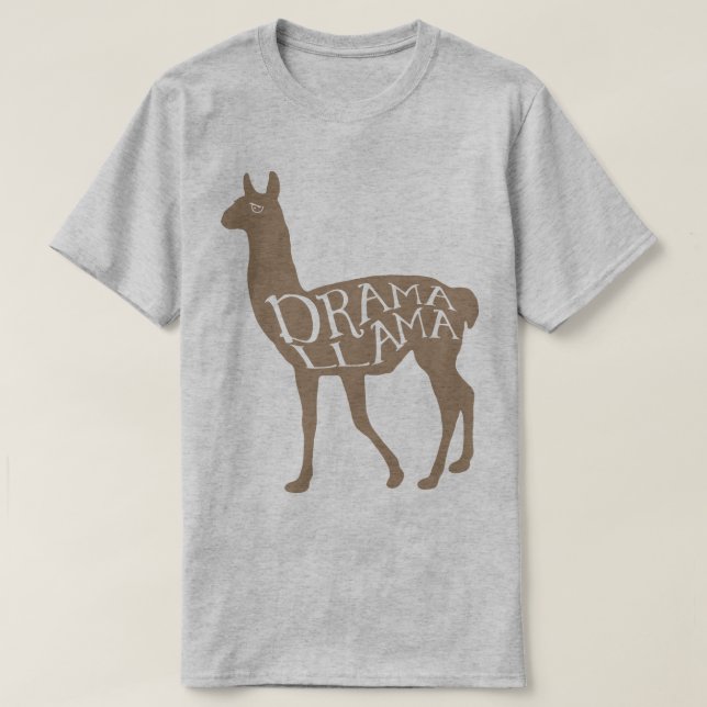 Drama Llama T - Shirt (Design vorne)