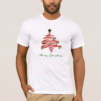 Drama-Masken-Weihnachtsbaum T-Shirt