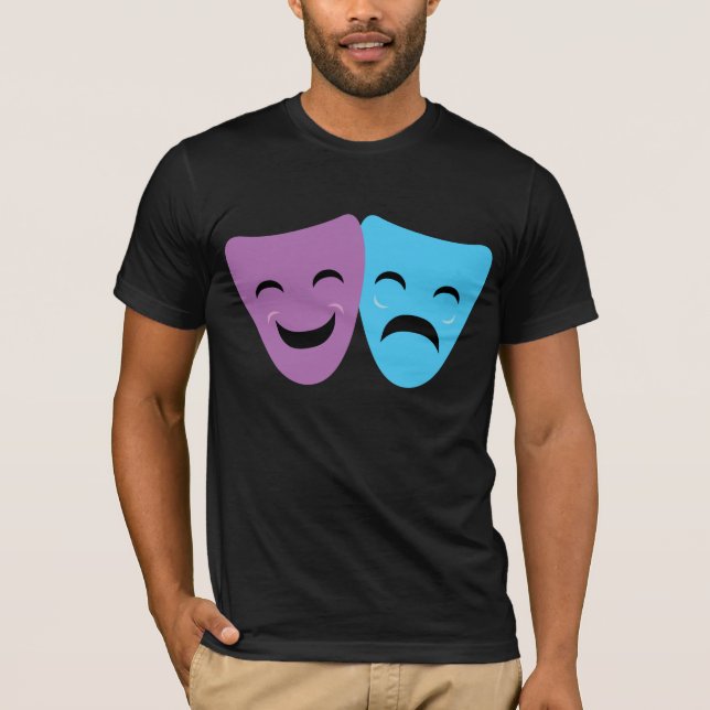 Drama Masks T-Shirt (Vorderseite)