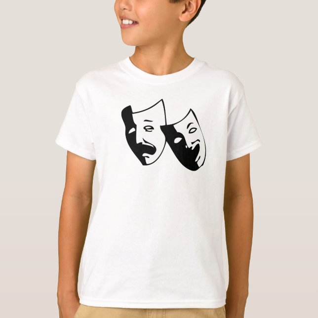 Drama Masks T-Shirt (Vorderseite)