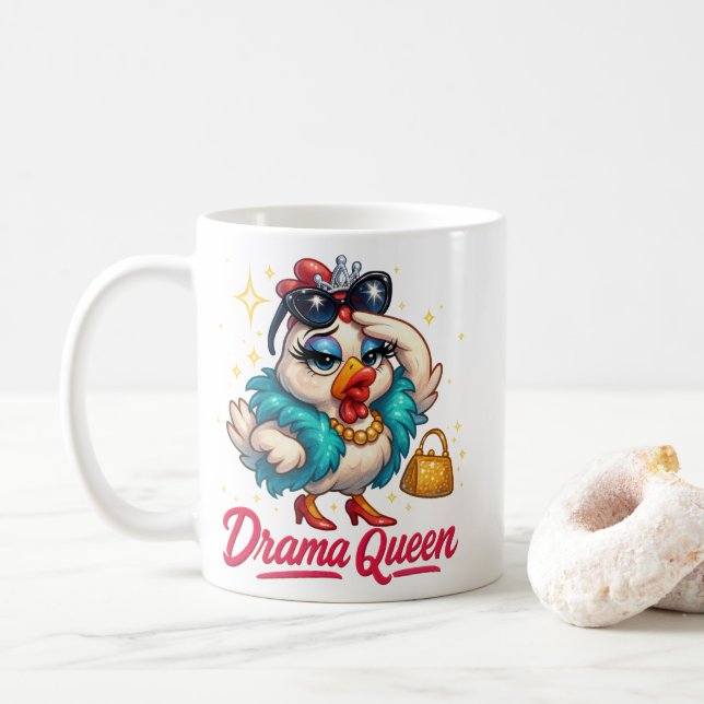 Drama Queen Kaffeetasse (Mit Donut)