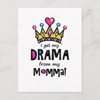 Drama Queen Postkarte