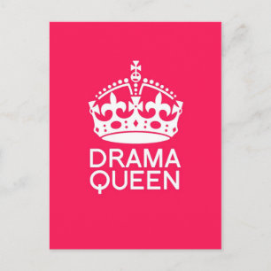 Drama Queen Postkarte