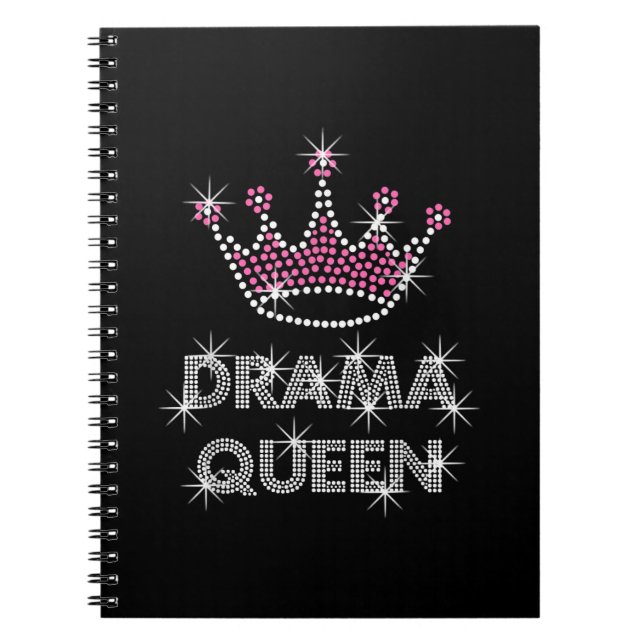 Drama Queen Schauspiel Schauspielerin Film Student Notizblock (Vorderseite)