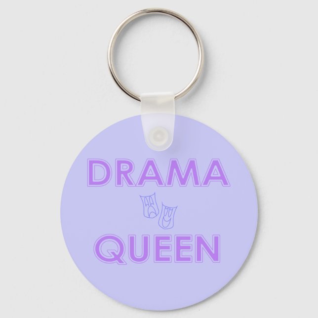 Drama Queen Schlüsselanhänger (Vorderseite)