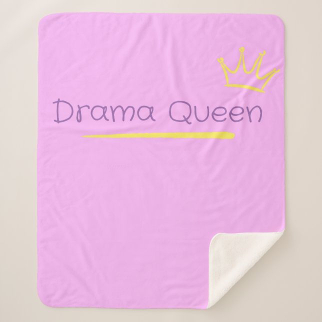 Drama Queen Sherpadecke (Vorderseite)