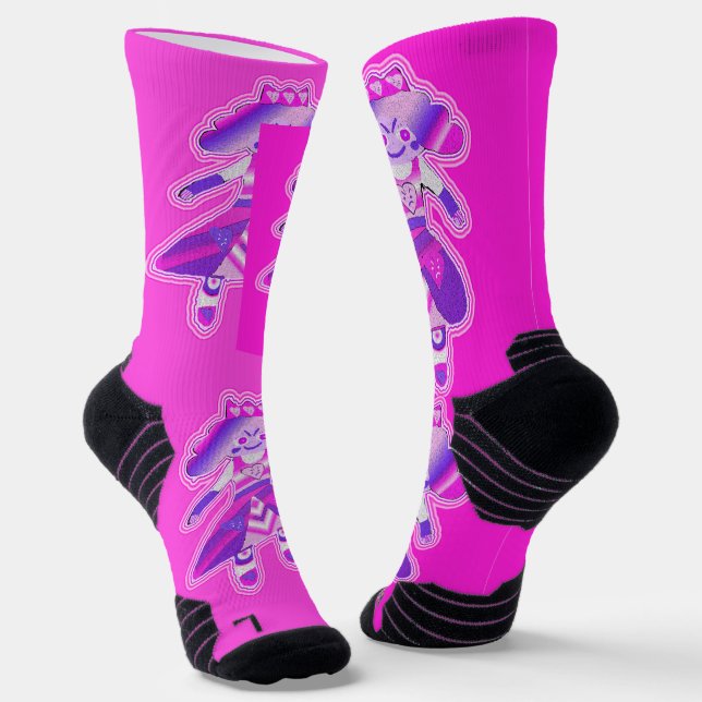 Drama-Queen-Socke Socken (Gewinkelt)