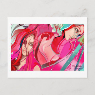 Drama Queens Postcard Postkarte