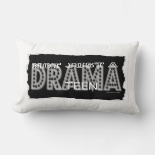 Drama Teen (nicht nur ein Label) Kissen