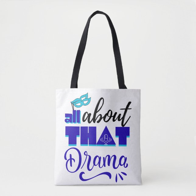 Drama Tote Bag (Vorderseite)