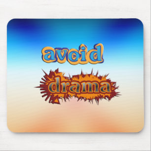 Drama vermeiden mousepad