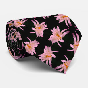 Dramatic Daisy Flower Pattern      Krawatte