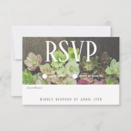 DRAMATIC Garden Hellebore Wood RSVP Karte