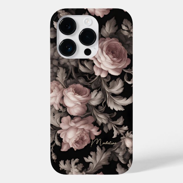 Dramatische Blume - Personalisierter Fall für iPho Case-Mate iPhone Hülle (Rückseite)