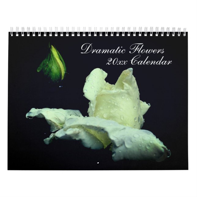 Dramatische Blumenfotografie  Kalender (Titelbild)