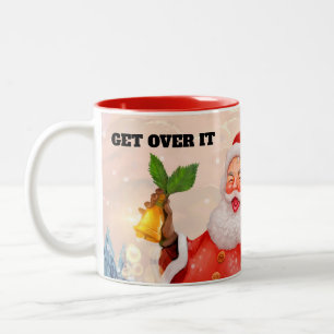 Dramatische Büro-Wichtel-Geschenktasse Zweifarbige Tasse