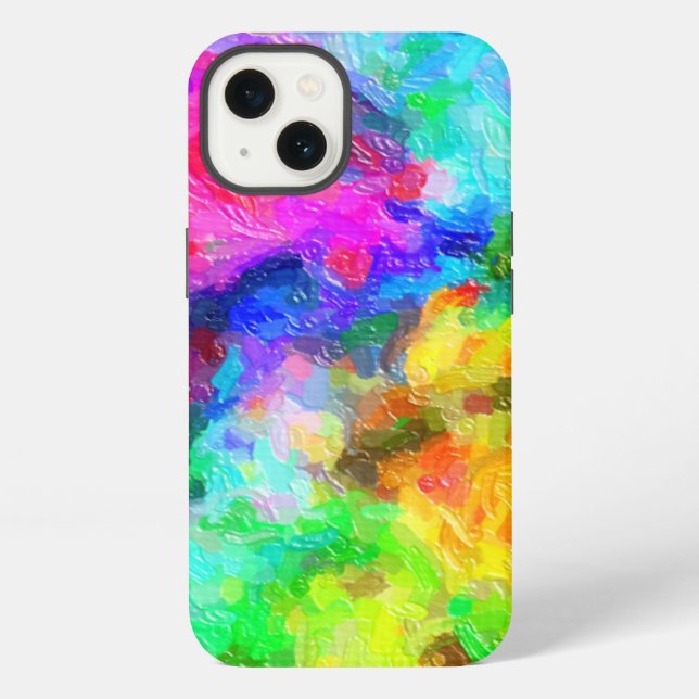 Dramatische Farben iPhone Hülle (Rückseite)