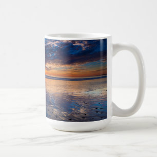 Dramatische Meereslandschaft, Sonnenuntergang, CA Tasse