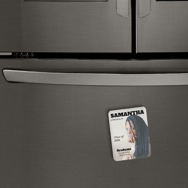 Dramatischer Magazine Style Abschluss Magnet (Von Creator hochgeladen)