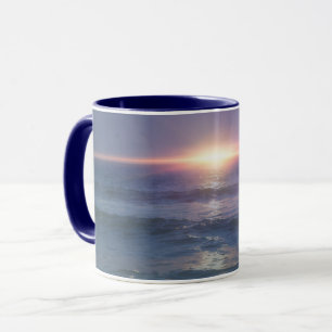 Dramatischer Strandliebhaber-Becher mit dunklem Oz Tasse