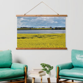 Dramatischer Streatham Beauty Wandteppich Mit Holzrahmen