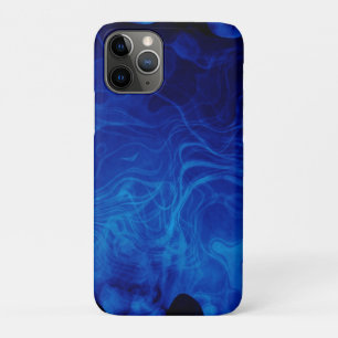 Dramatisches abstraktes Muster Elektrischer Blaust Case-Mate iPhone Hülle