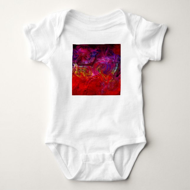 Dramatisches Ausmaß Baby Strampler (Vorderseite)
