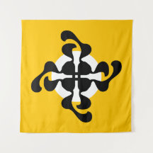 Dramatisches Doppelglas Q spiegelt moderne gelbe s