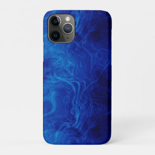 Dramatisches Electric Blue Muster Case-Mate iPhone Hülle