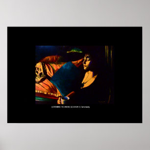 Dramatisches Poster, LISTENZ DER MUSIK (c) S.Tamma Poster