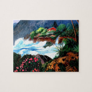 Dramatisches Zuhause Paradies Jigsaw Puzzle