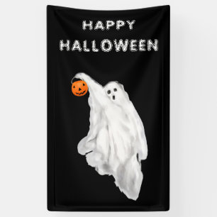 Drank Funny Adult Halloween Ghost Banner