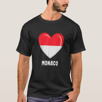 Drapeau de Monaco Monacan 2 T-Shirt